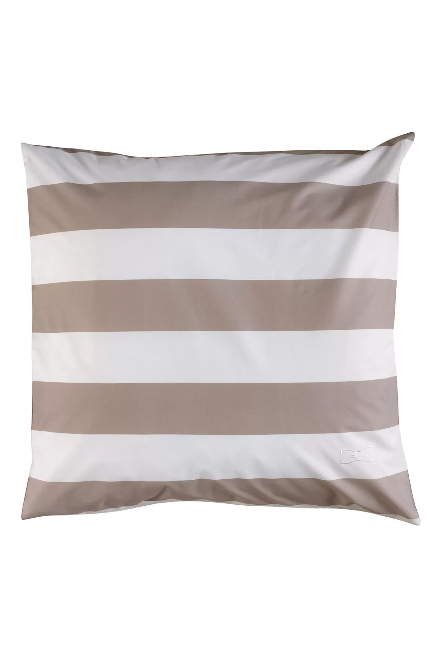 Cheap 2 Taies D'oreiller Carrés à Rayures Beige - A La Recherche Du Ballon Perdu Taies D'Oreiller