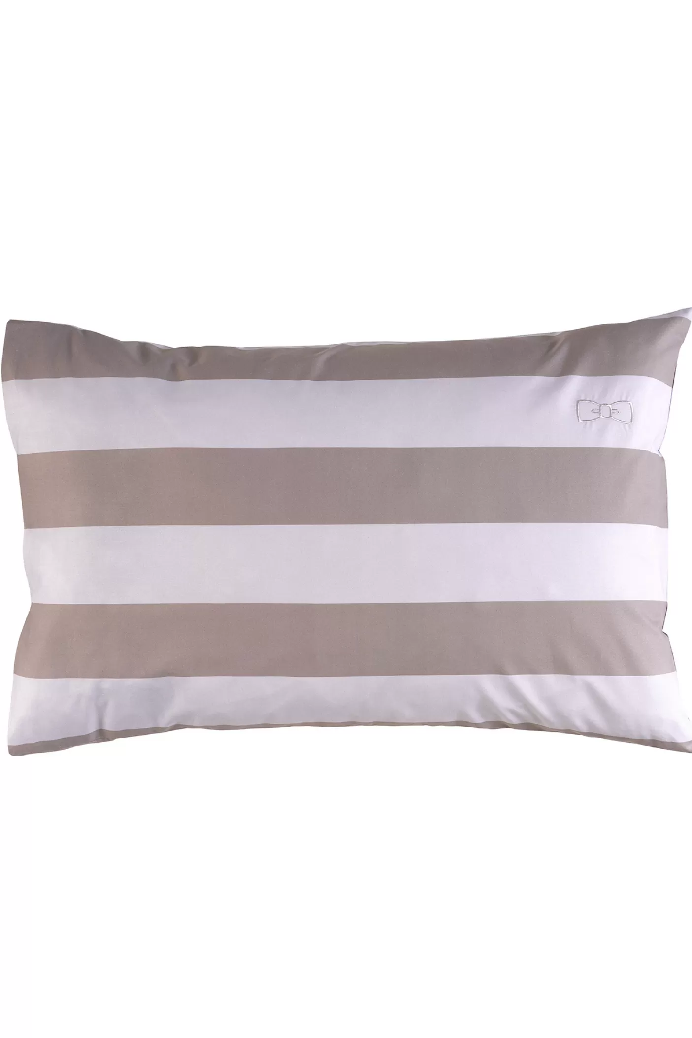 Discount 2 Taies D'oreiller Rectangulaires à Rayures Gris - A La Recherche Du Ballon Perdu Taies D'Oreiller