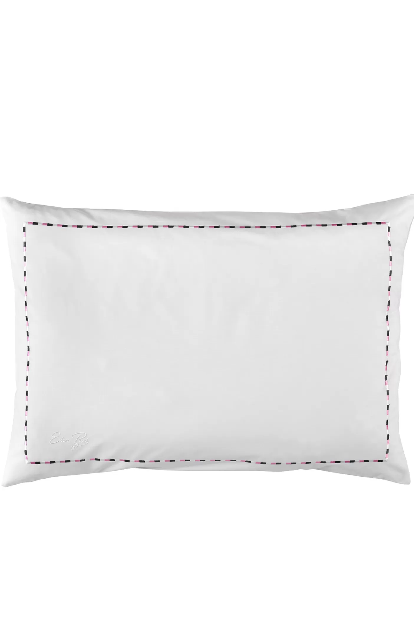 Cheap 2 Taies D'oreiller Rectangulaires Blanc,marine Et Rose - Décrochons La Lune Taies D'Oreiller