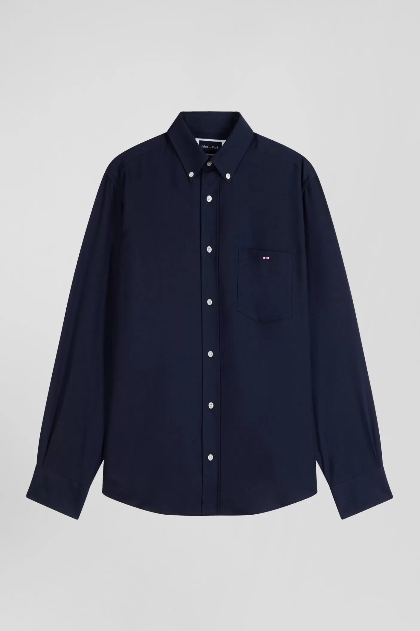 Best Chemise En Twill De Coton Et Cachemire Indigo Coupe Regular Homme Chemises