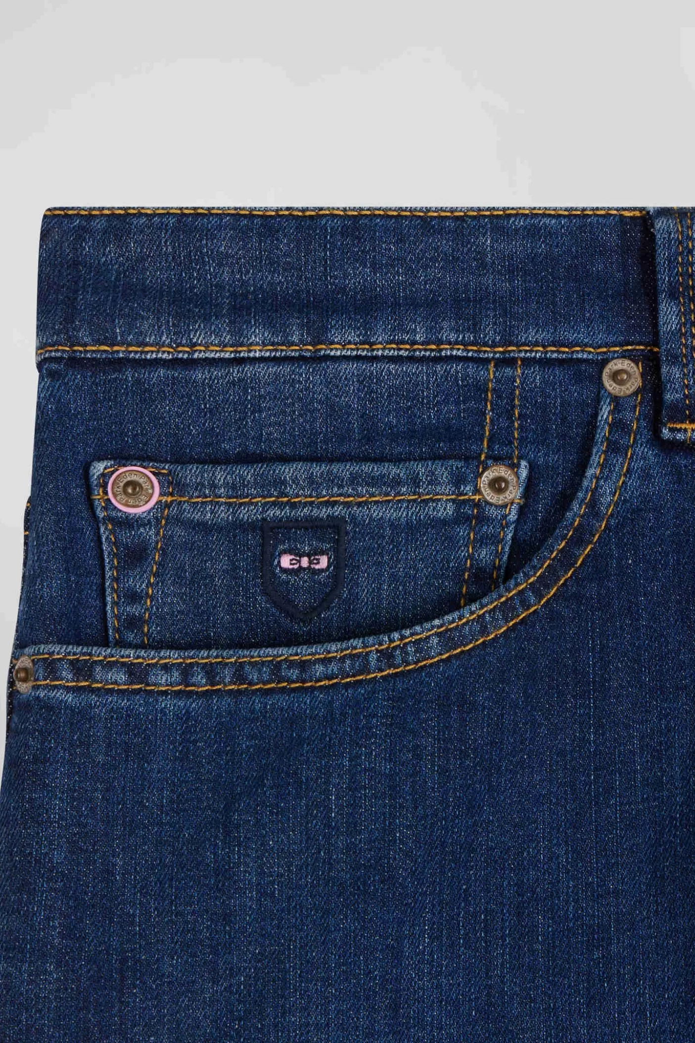 Best Jean En Coton Denim Stretch Brut Coupe Regular Délavage Stone Wash Homme Pantalons