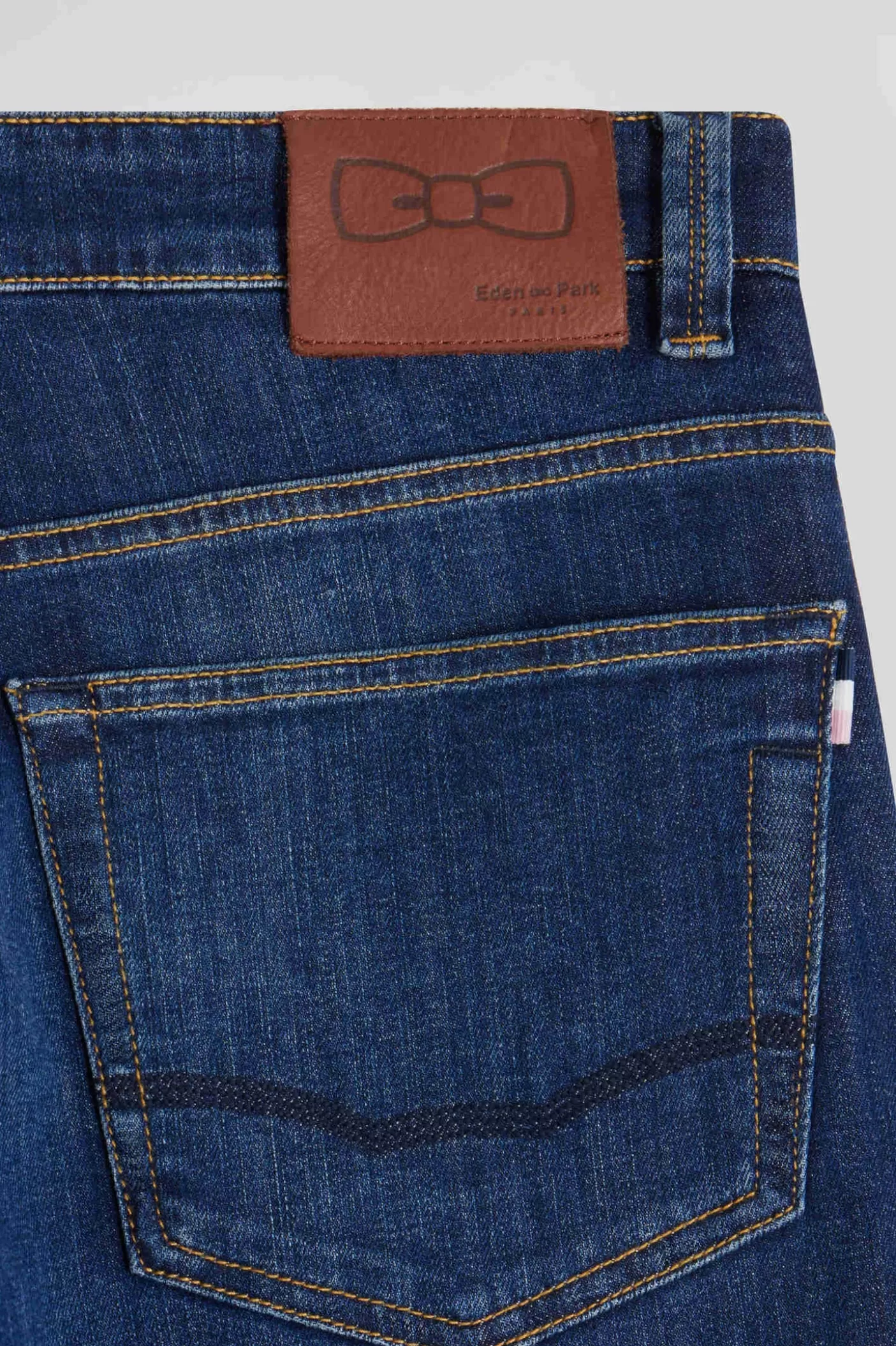 Best Jean En Coton Denim Stretch Brut Coupe Regular Délavage Stone Wash Homme Pantalons