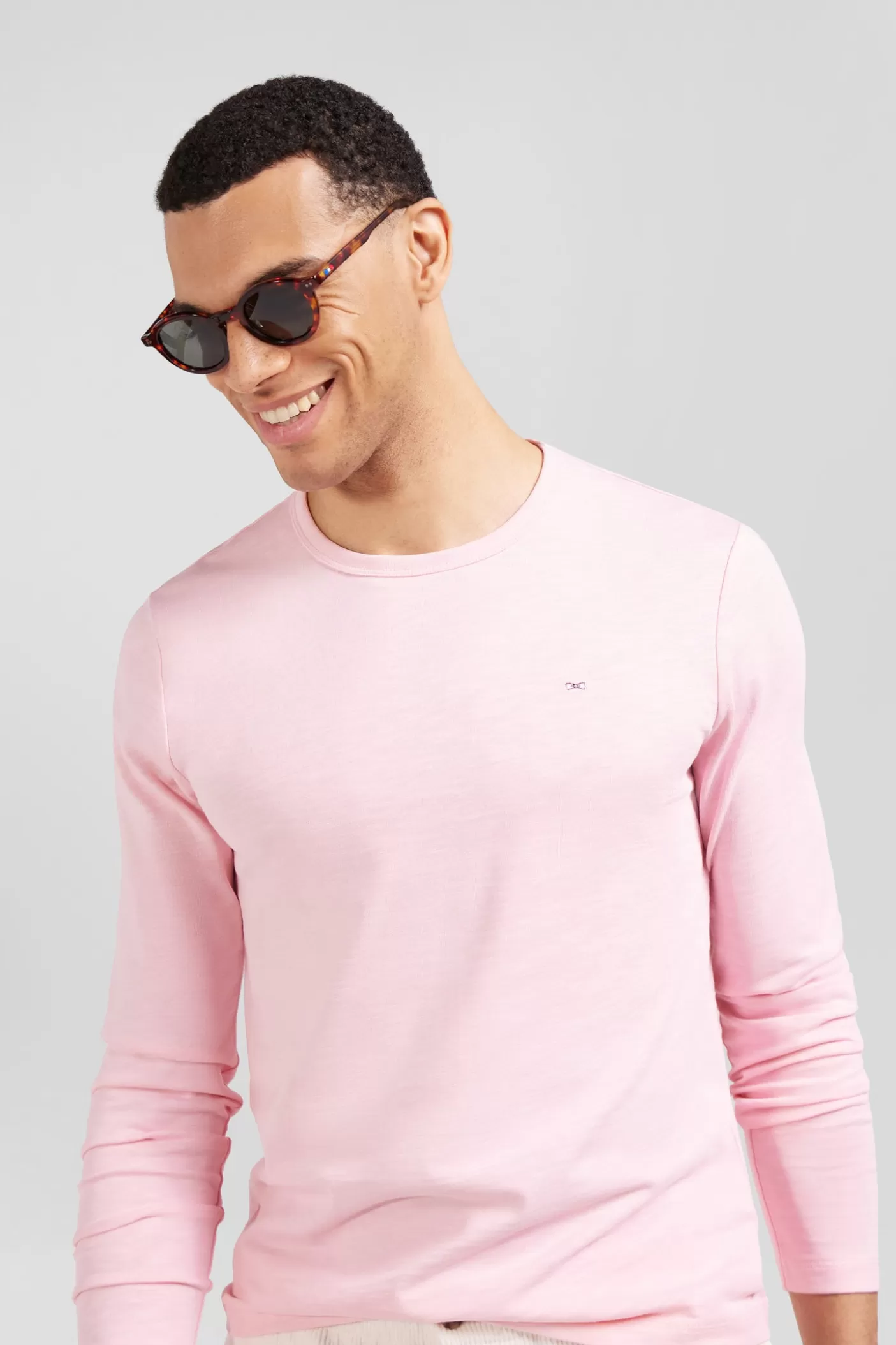 Outlet Lunette De Soleil Rondes En Acétate écaille Marron XV De France Homme Lunettes De Soleil