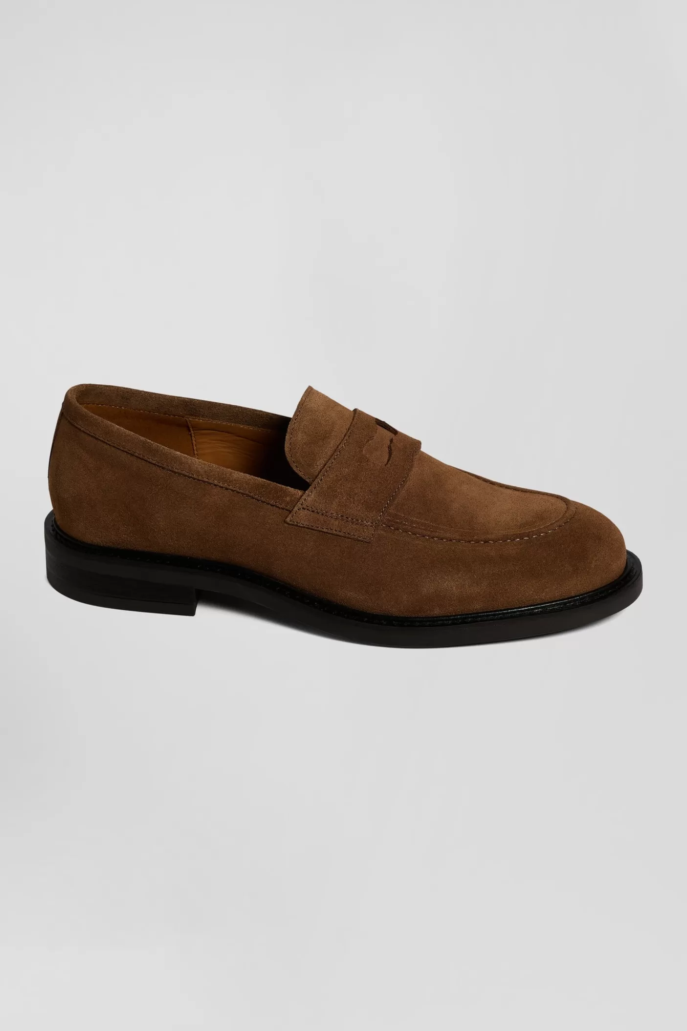 Best Sale Mocassins En Cuir Suédé Marron Homme Mocassins