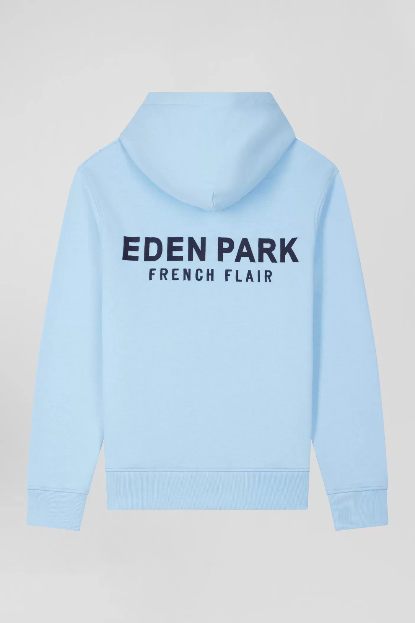 Best Sale Sweatshirt à Capuche En Molleton Ciel Broderie Coupe Regular Homme Sweats
